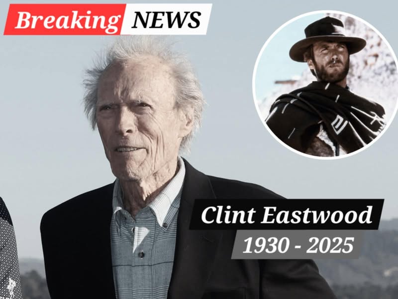 10 minutes ago / Family announced the sad news of Legend Clint Eastwood / Farewell in tears..