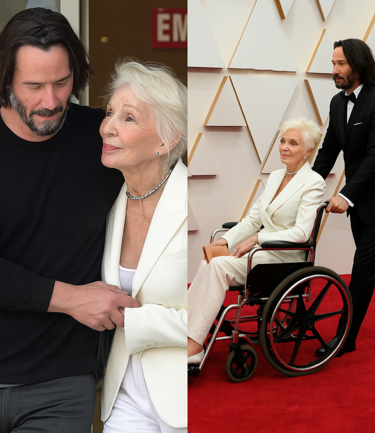 Breaking news: Keanu Reeves will stop acting for 2 years to take his mother abroad for medical treatment. How is her health?