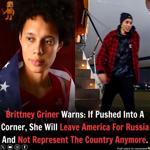 Brittney Griner Hints She Might Leave America, Might Move to Russia If She’s Pushed Too Far!. WNBA superstar Brittney Griner just made a statement that shook the entire United States