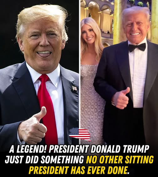President Donald Trump has accomplished a milestone never before reached by a sitting U.S. president.
