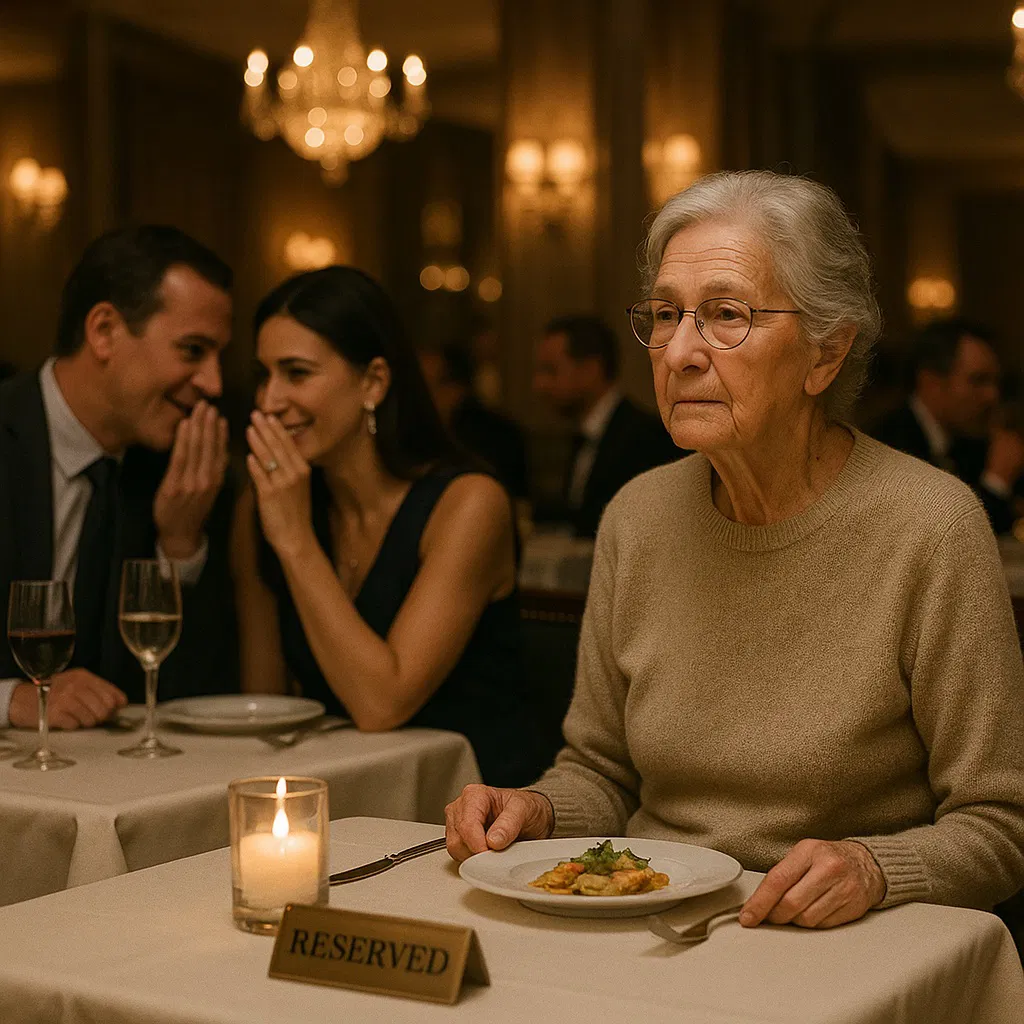 They Ignored the Elderly Woman Dining Alone—Until the Restaurant Owner Emerged and Everything Changed