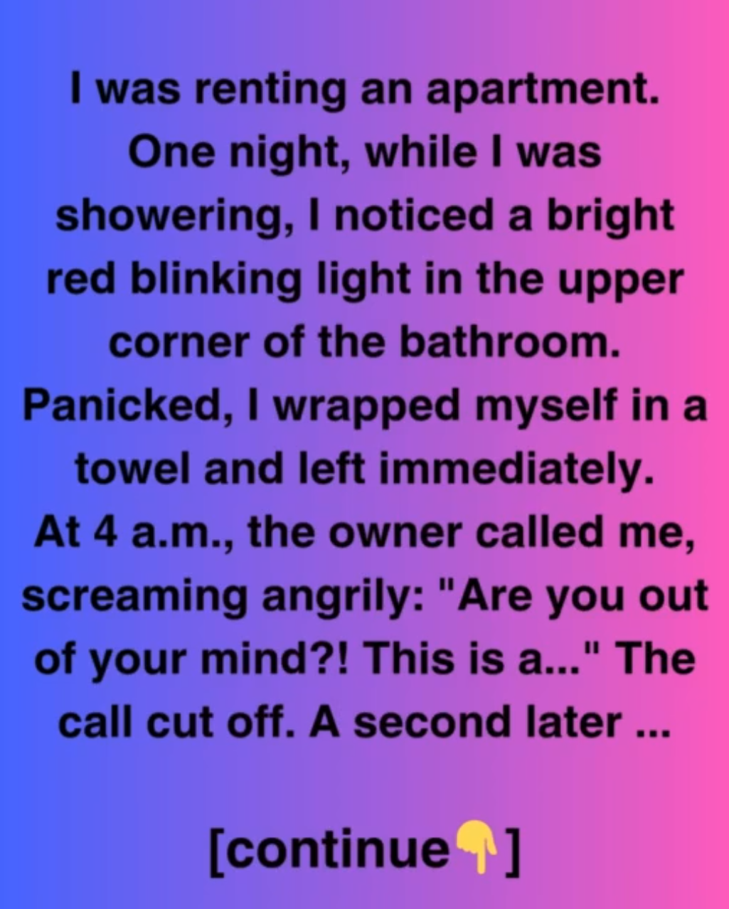 The Red Light in the Bathroom