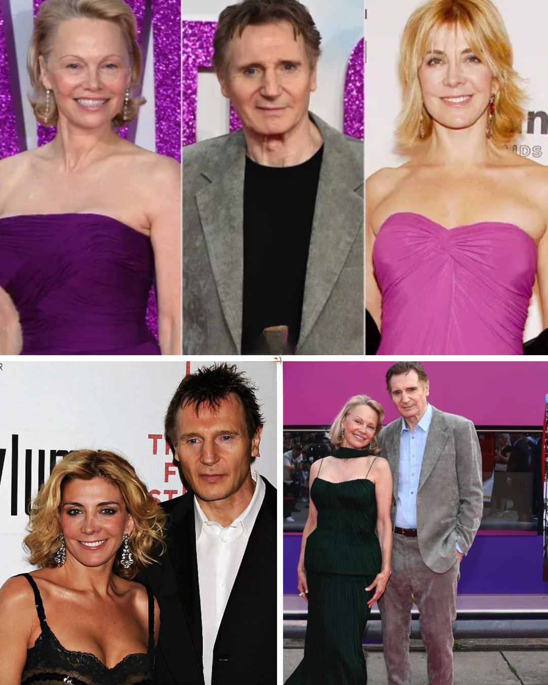 Liam Neeson’s Late Wife’s Closest Friend Speaks Out! He Against It? Sixteen years after losing his beloved wife, Liam Neeson is finally smiling again – and the woman behind his happiness is Pamela Anderson.