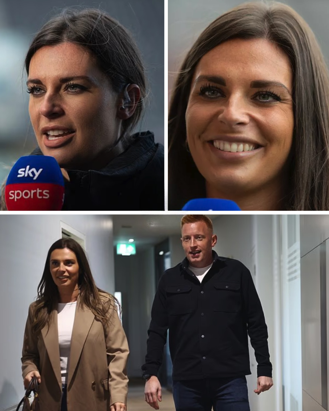 Sky Sports football presenter Emma Saunders has returned to screens after a harrowing year that saw her diagnosed with thyroid cancer, struck down by a life-threatening brain infection, and placed in a coma