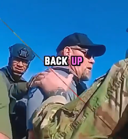 Officers Confront Crowd in Viral Moment Captured on Camera