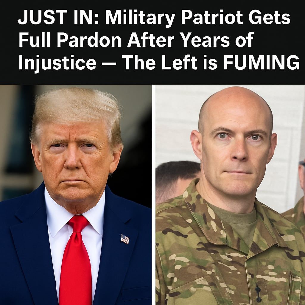 Trump Grants Pardon to Military Officer Who Stood Firm Against Mandates