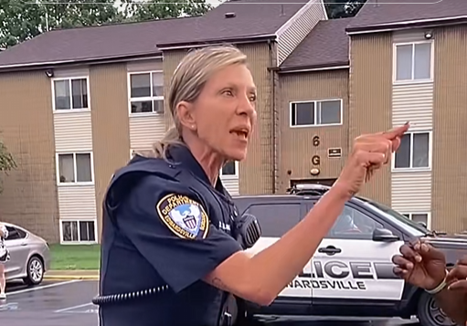 Karen Cop Explodes Over ID Refusal — Workers Stand Their Ground