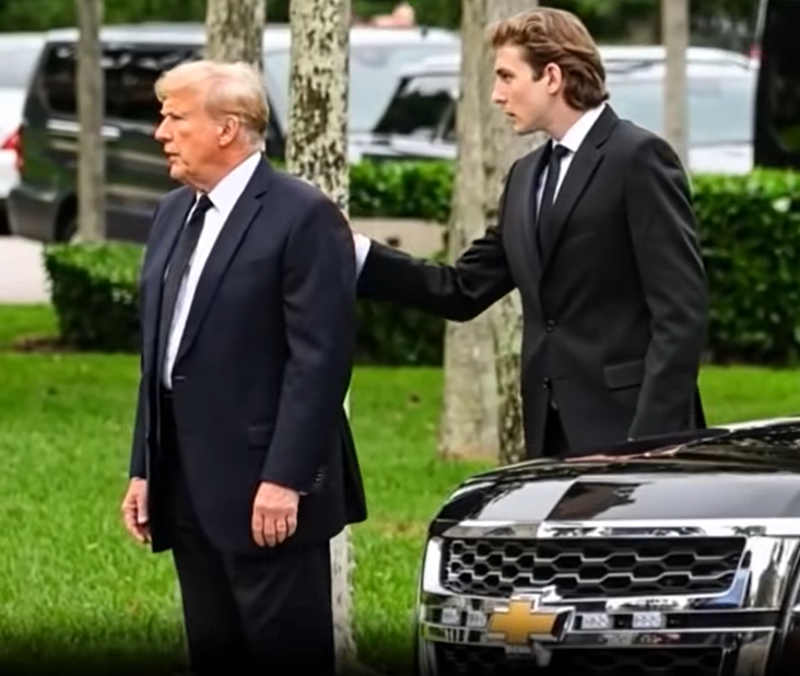 “All Eyes on Barron: The Young Trump’s Memorable Inauguration Moment”