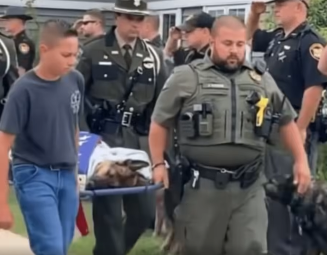 Farewell to a Hero: Honoring K9 Tommy, Ohio’s Courageous Canine Partner
