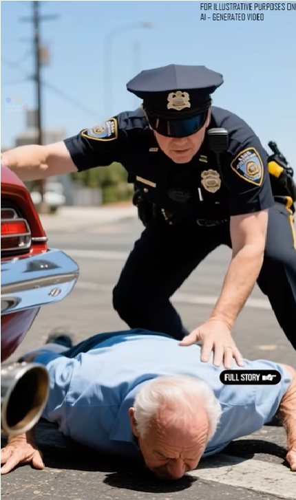 A Law Officer Forced My 72-Year-Old Husband Face-Down on Blistering Asphalt — All Because His Motorcycle Was “Too Loud”