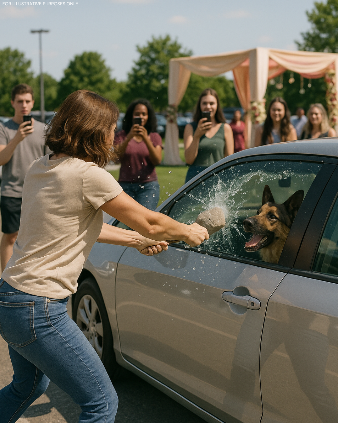 I Shattered a Stranger’s Car Window to Rescue a Dog — and Then Something Totally Unexpected Happened