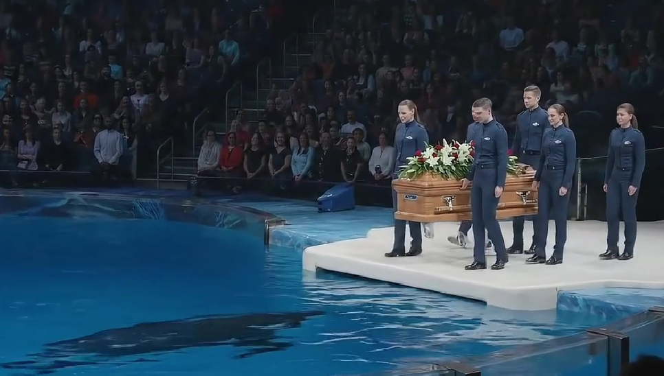 Heartbreaking Farewell: Family Sends Coffin of Young Girl Near the Orca That Accidentally Took Her Life
