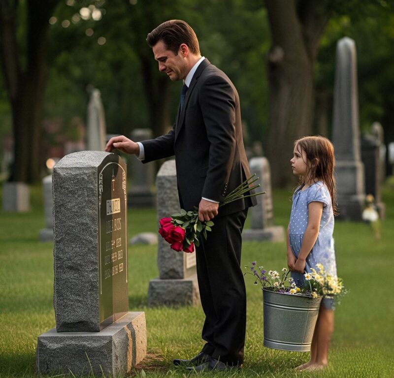 He Avoided His Mother’s Grave for Eight Years — Until a Child’s Words Shattered Him and Changed Everything