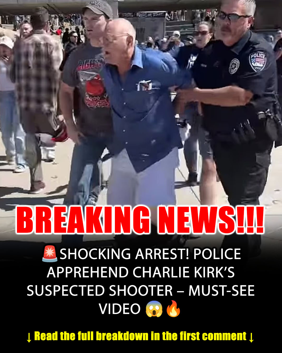 Suspect in Charlie Kirk Shooting Apprehended Following Disturbing Video Release