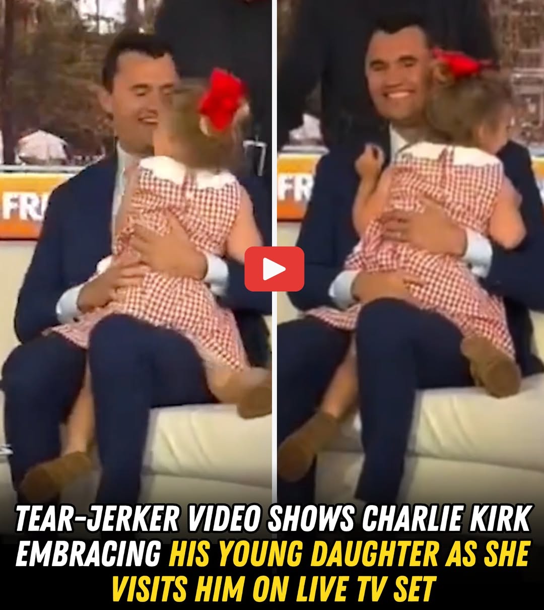 Not just a political figure: Charlie Kirk remembered as a loving father in emotional TV clip