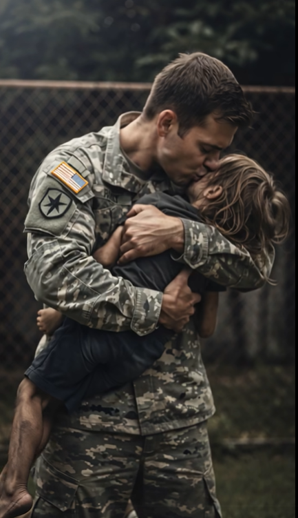 I came back from deployment to find my 7-year-old daughter locked in the garage—frail and covered in mosquito bites. “Daddy,” she whimpered, “Mom’s new boyfriend said this is where I belong.” I rushed her to the medic and made one call. That night, everything changed—and my wife called me in tears.