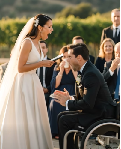 She Thought I Was Paralyzed. At Our Vow Renewal, I Stood Up. What Happened Next Left the Room in Silence…