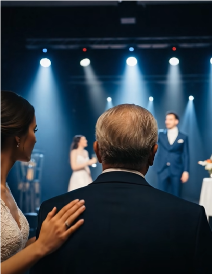 I was quietly sitting at my son’s wedding when my daughter-in-law leaned in, pale and trembling.