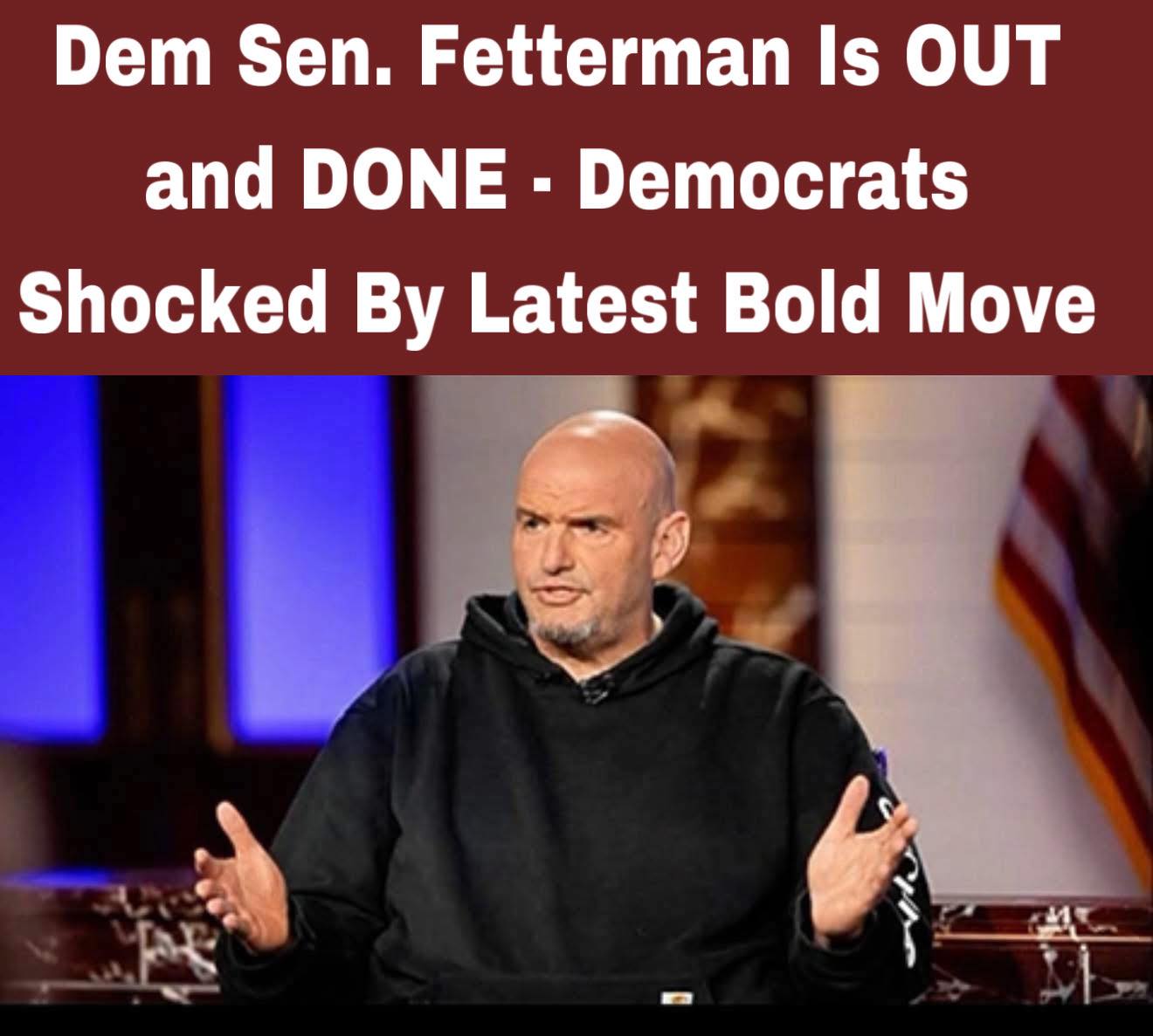 Fetterman Diverges From Fellow Democrats