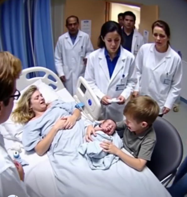 As his brother held him for the first time, the baby—believed to be stillborn—let out an unexpected, powerful cry.