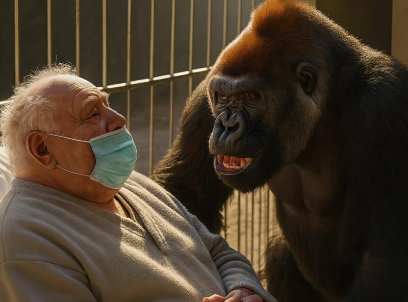 A Man Rescued an Injured Baby Gorilla — Years Later, Their Reunion Left Everyone in Tears