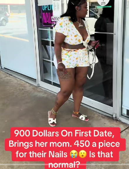 She Brought Her Mom on the First Date—and He Paid $900 for Their Nails 😳💅