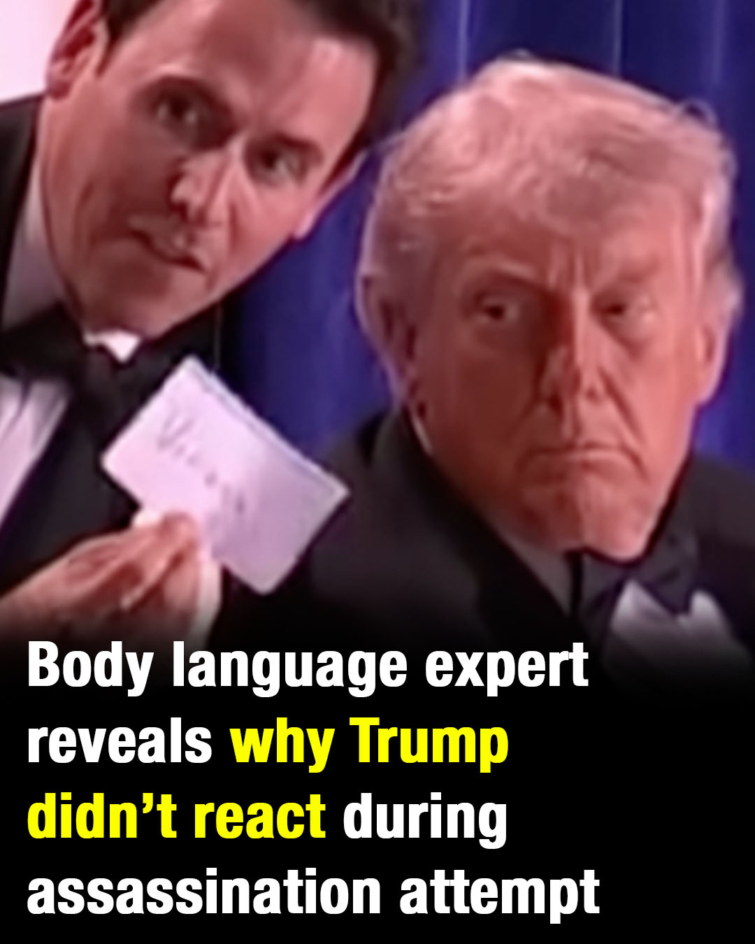 Experts Decode Trump’s Unsettling Stillness During White House Dinner Chaos