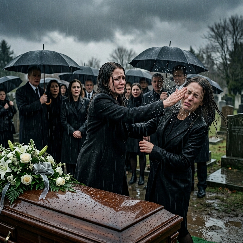 A Widow Slapped A Stranger At Her Husband s Funeral Then A Gold Ring Fell And Everything Changed