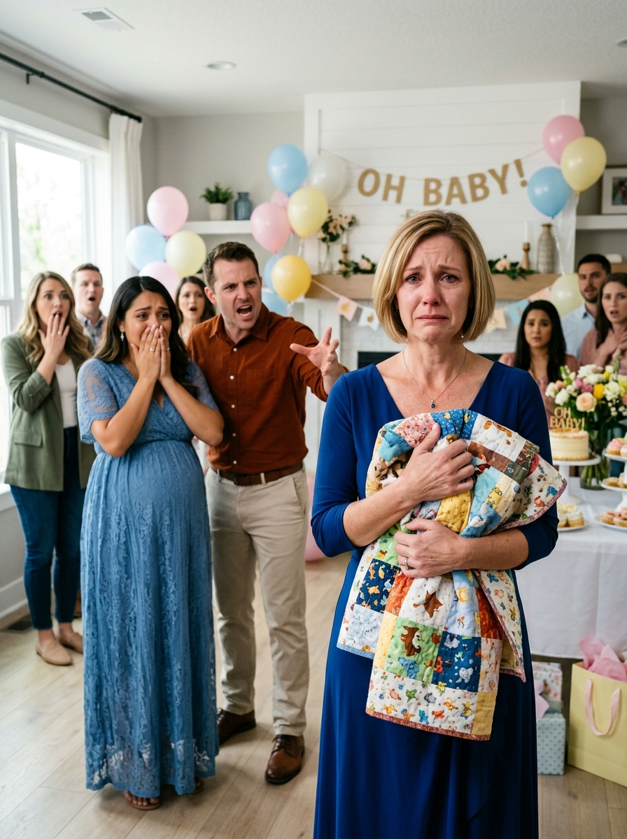 My Rich Son In Law Dropped My Handmade Quilt On The Floor And Said Your Mom Is Just A Lunch Lady So I Made One Phone Call That Changed Everything