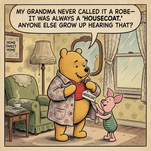 The Forgotten Word Housecoat That Brings Back A Whole Different Kind Of Morning