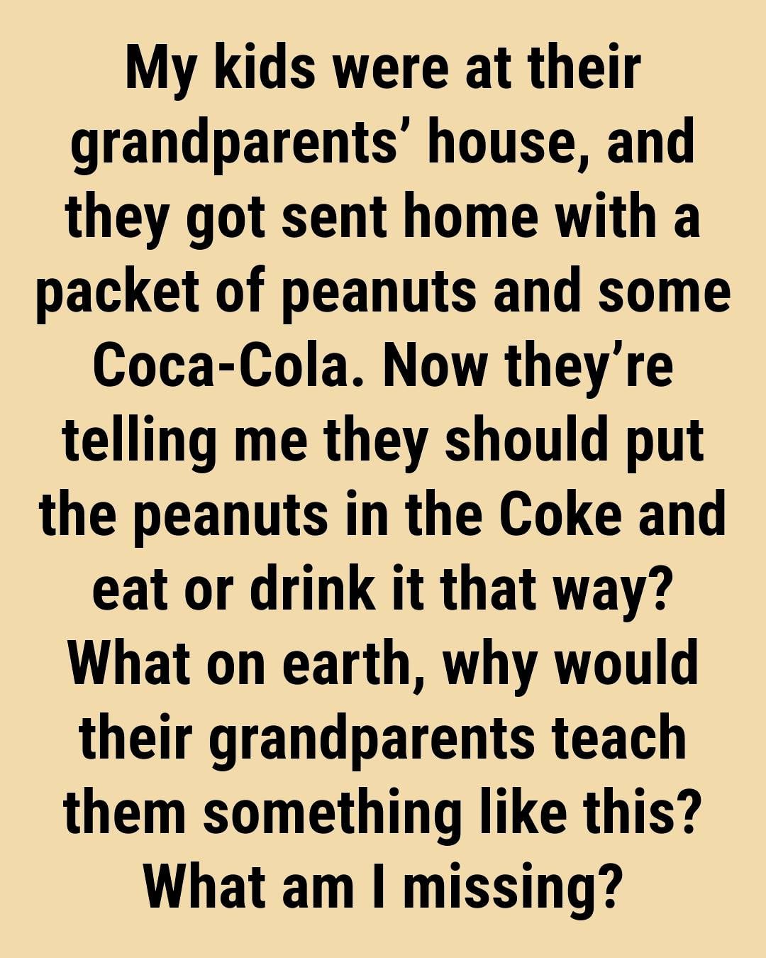 Why People Are Suddenly Dropping Peanuts Into Their Coke Bottles And Loving It