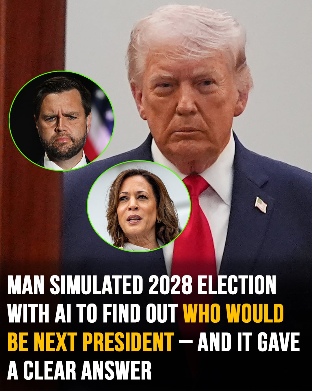 Man Asks AI Who Will Become The Next US President And The Answer Is Both Clear And Eye Opening