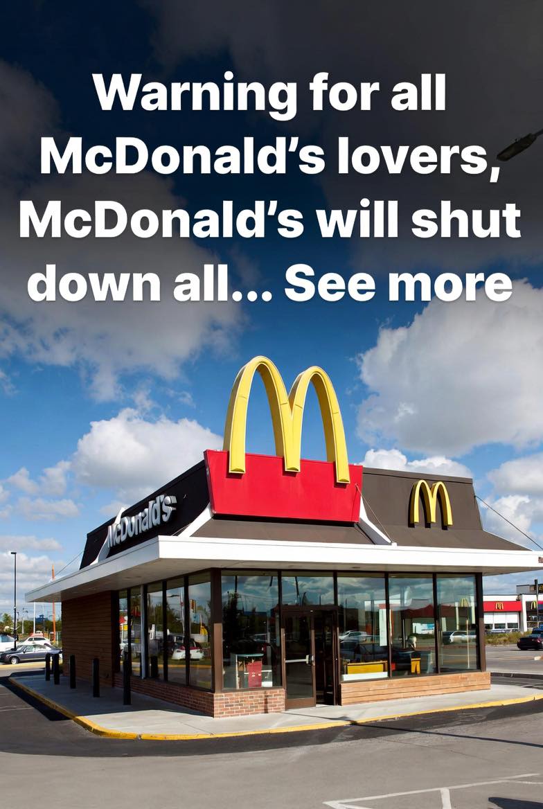 McDonalds Sparks Outrage With Doorless Stores That Never Truly Close