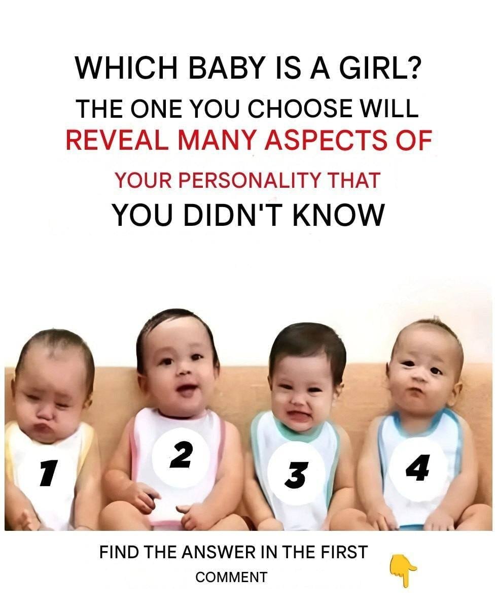 The Baby You Choose First Reveals a Hidden Truth About Your Personality