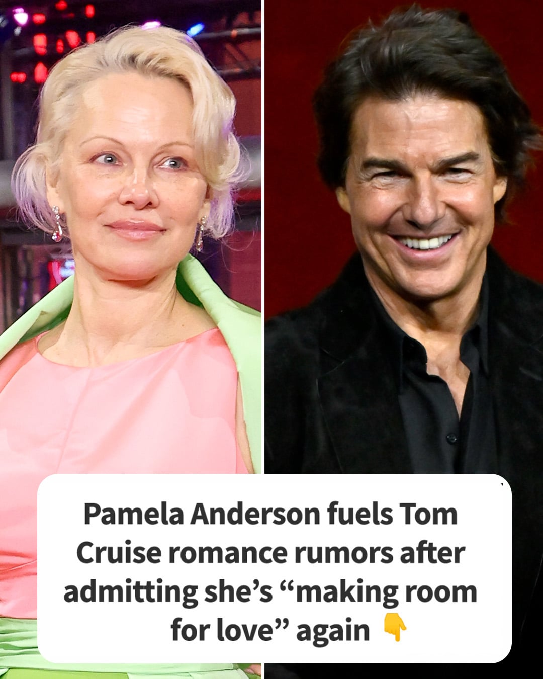 Hollywood Cant Stop Talking About Pamela Anderson and Tom Cruise