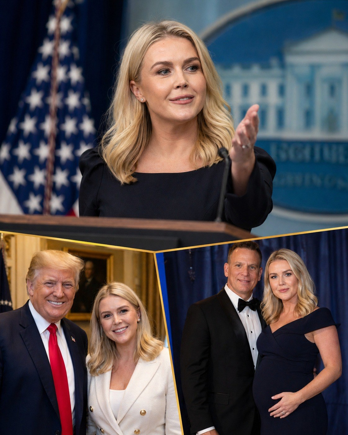 Karoline Leavitt Steps Back as Press Secretary and Her Emotional Announcement Sparks Wave of Support