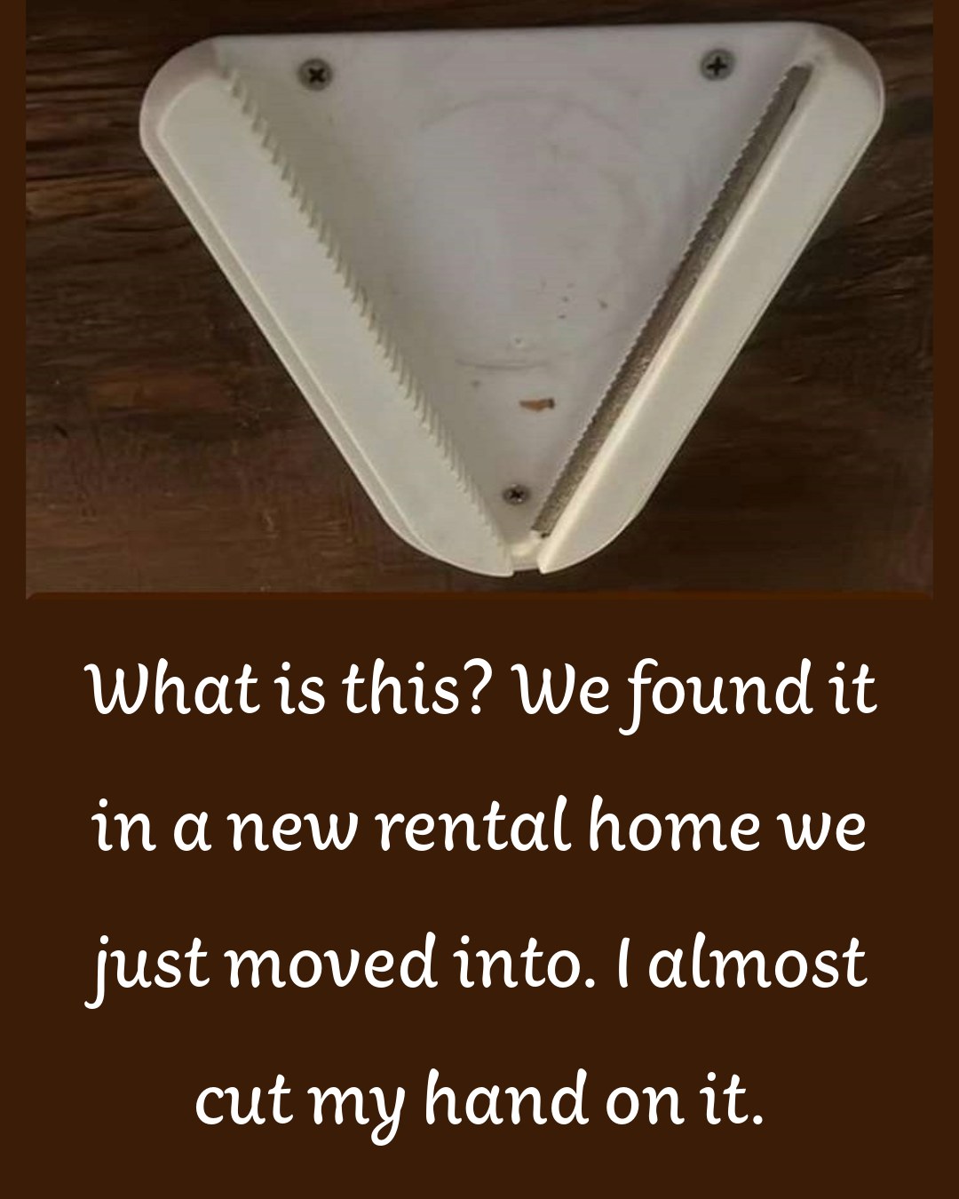People Are Just Now Discovering What This Strange Thing Under Old Kitchen Cabinets Really Is