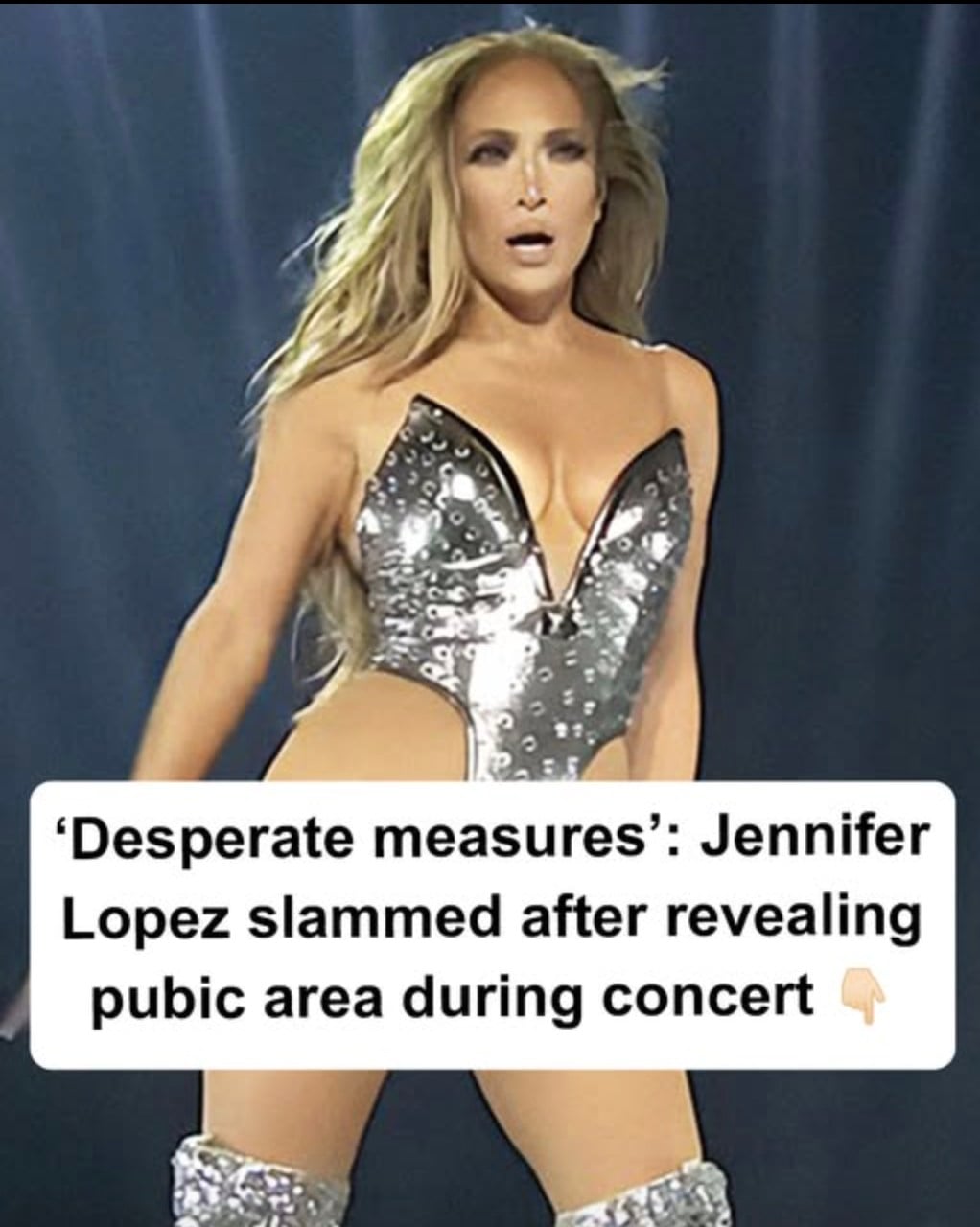 Jennifer Lopez Sparks Explosive Debate After Daring Stage Look Leaves Fans Stunned