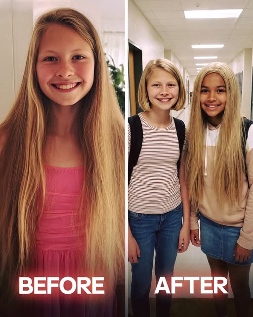Little Girl Donates Her Hair To Cancer Patient Then Her Late Father’s Secret Letter Changes Everything