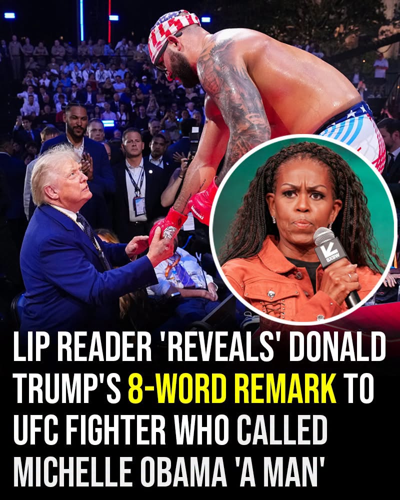 Trump and UFC Moment Sparks Debate After Controversial Comment Goes Viral
