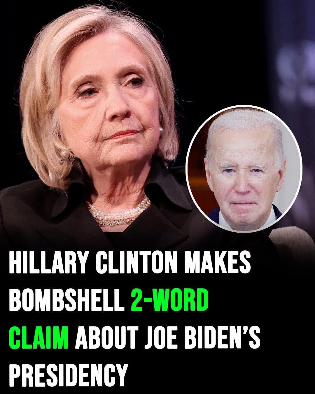 Hillary Clinton Breaks Silence On Biden Decision That She Says Changed Everything