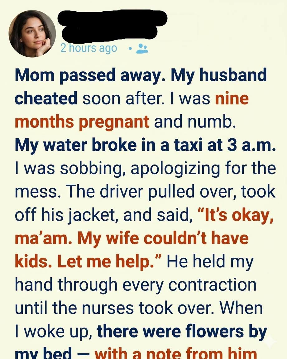 The Taxi Ride That Changed Three Lives Forever