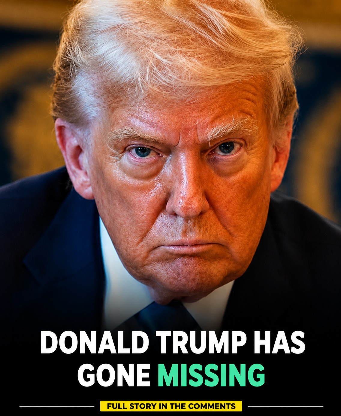 Why Everyone Started Asking The Same Question About Trumps Sudden Disappearance