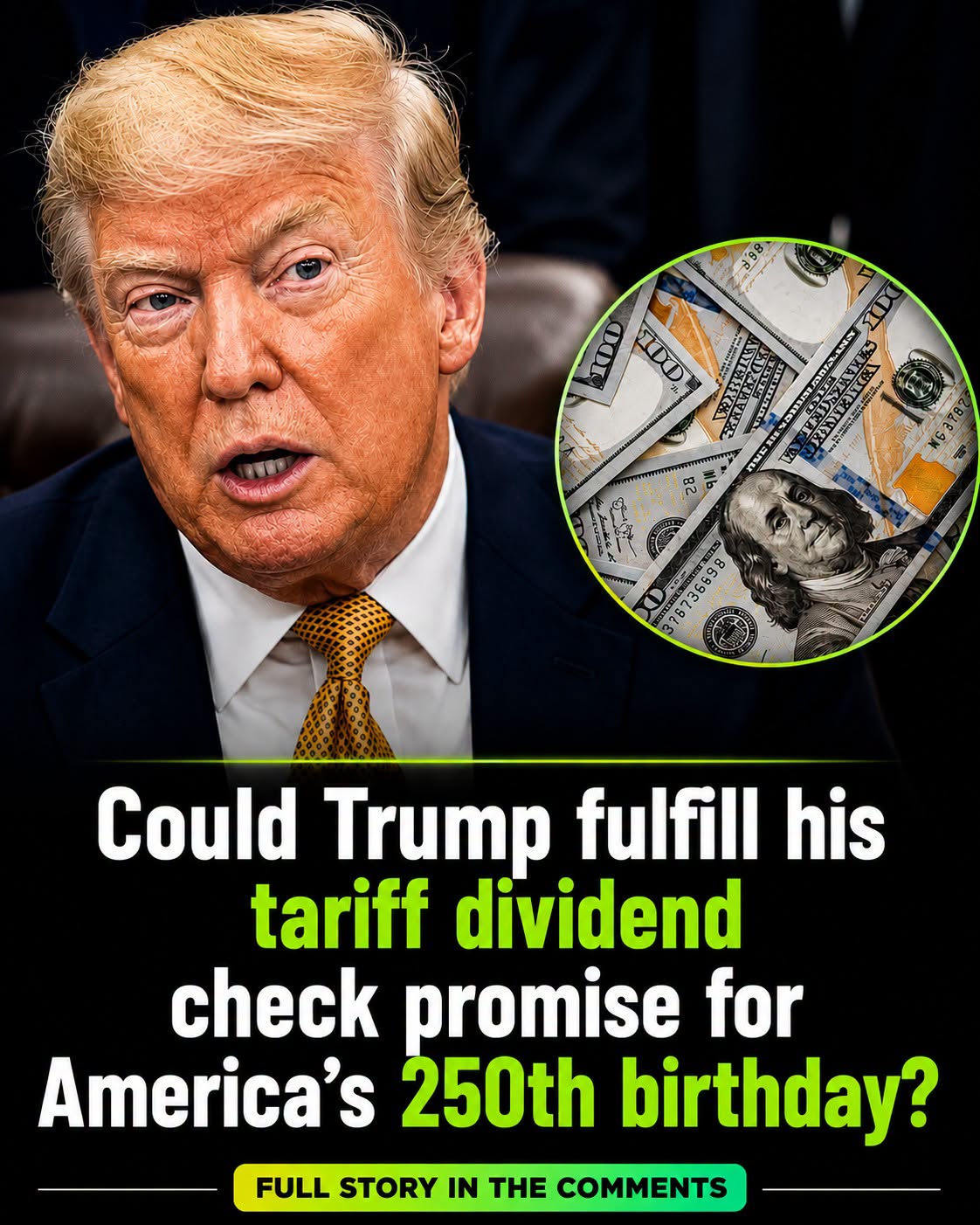 Trump’s $2,000 Tariff Dividend Promise Sparks Hope but One Major Hurdle Still Stands