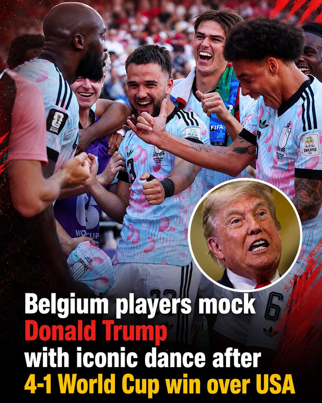 Belgium Stun USA Then Their Viral Celebration Leaves Everyone Talking