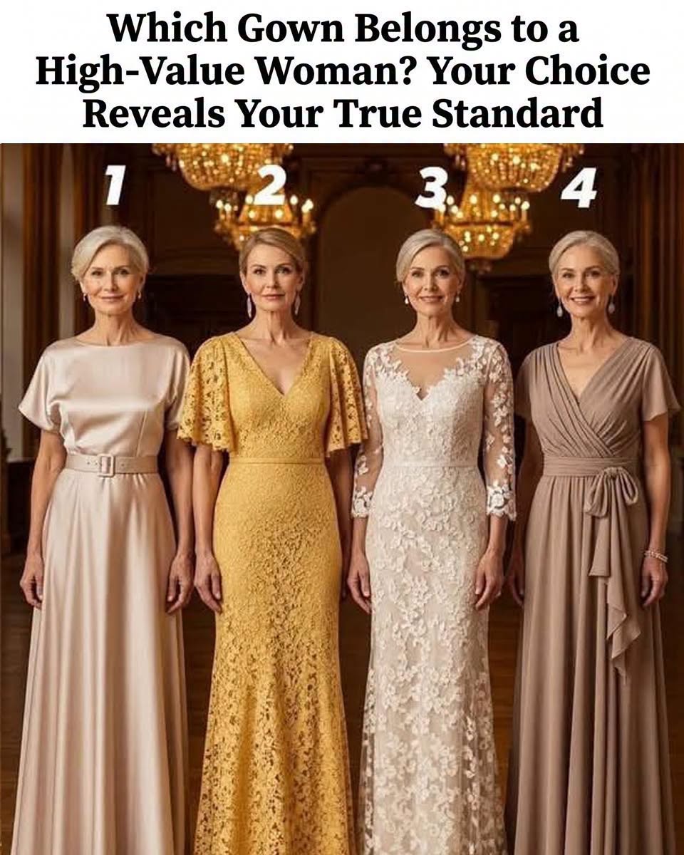 Which Elegant Gown Captures Your Attention First The Answer May Reveal More About Your Personality Than You Think
