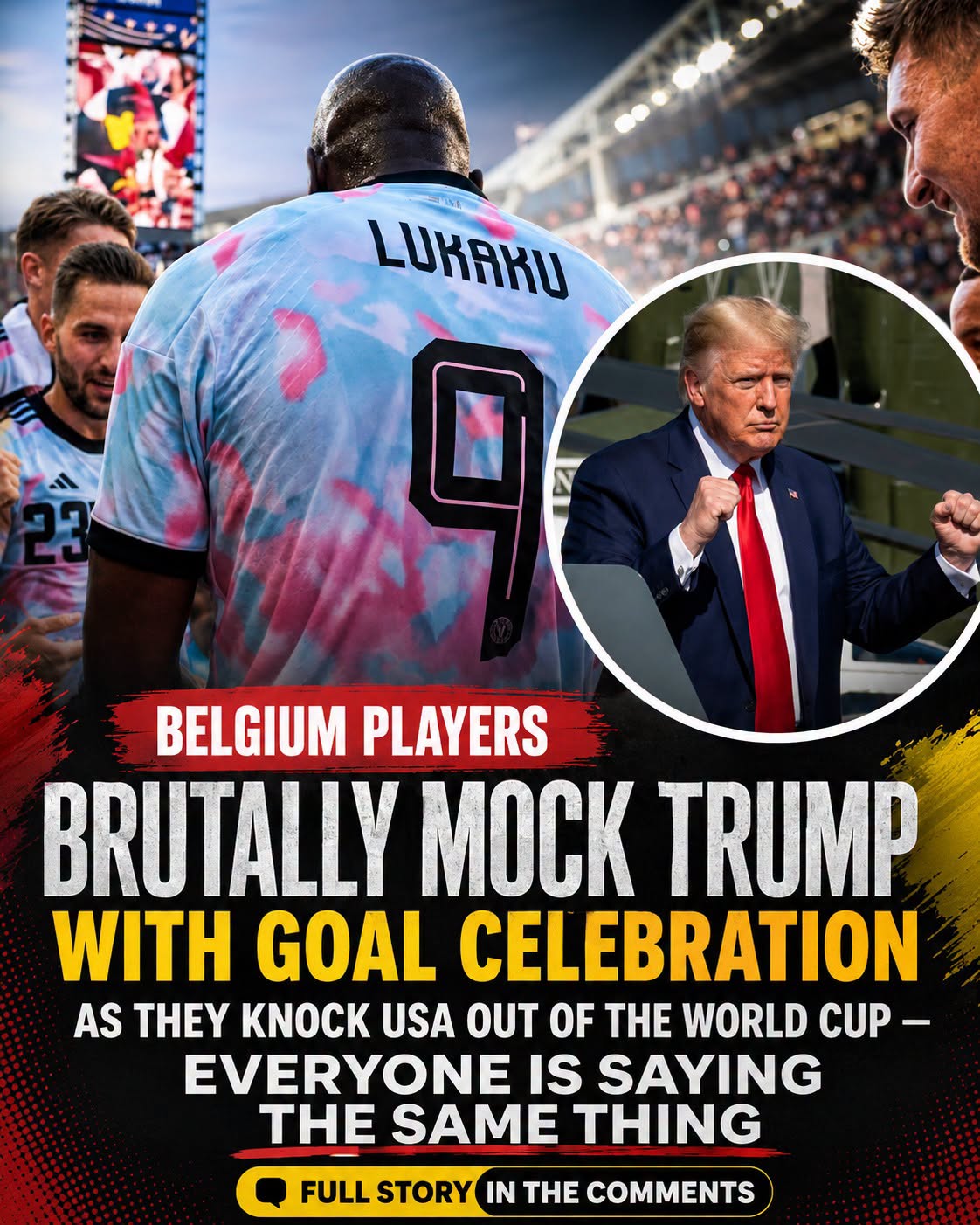 Belgium Sends USA Crashing Out Then Their Celebration Sparks Worldwide Debate