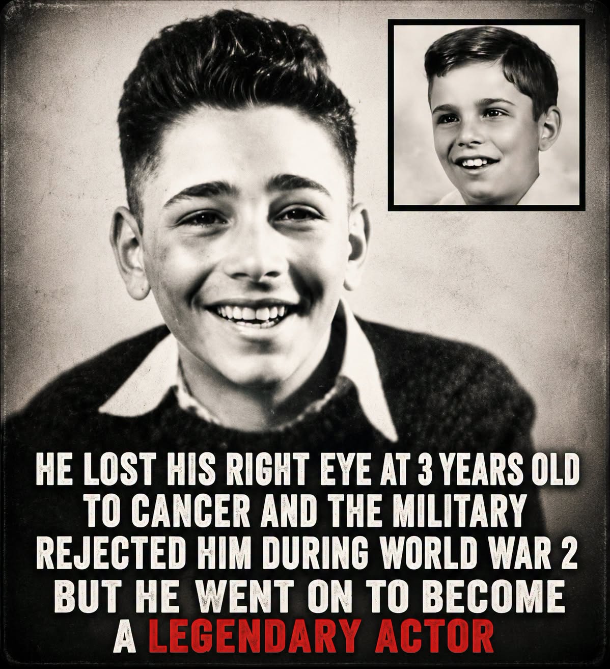 He Lost His Eye As A Child Then Became The Actor Behind One Of TV’s Most Beloved Detectives