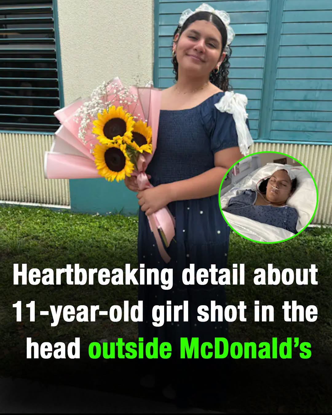 Family Dinner Turns Into Nightmare After Young Girl Is Struck By Bullet Outside McDonalds