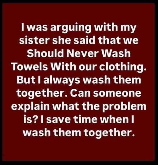 Most People Wash Towels and Clothes Together Without Realizing the Hidden Damage